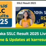 Karnataka SSLC Result 2025 Live