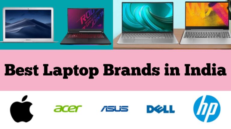 Best laptop brands in india